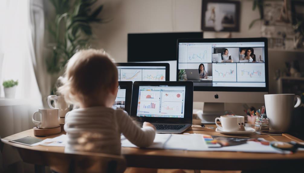 Why Are Work-From-Home Moms Mastering Online Meetings? 1 Efficient Workers Juggle Tasks